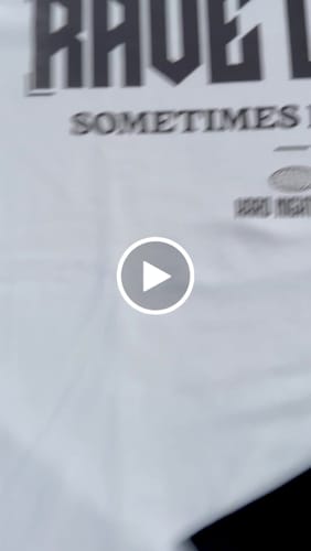 Customer video review of She said (Oversized shirt)