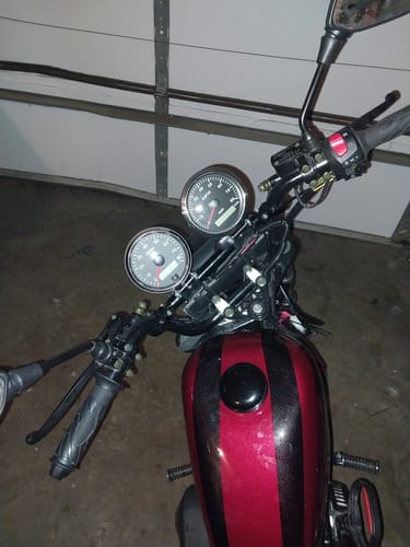 Customer photo review of 85mm Analog Tach for Predator/212/420/670/Clone 0-8000 Tachometer