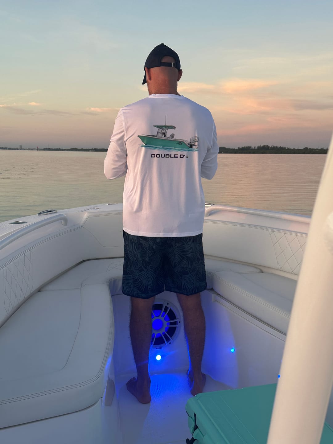 Customer photo review of Womens Dri-Fit Custom Boat Shirts - Long Sleeve