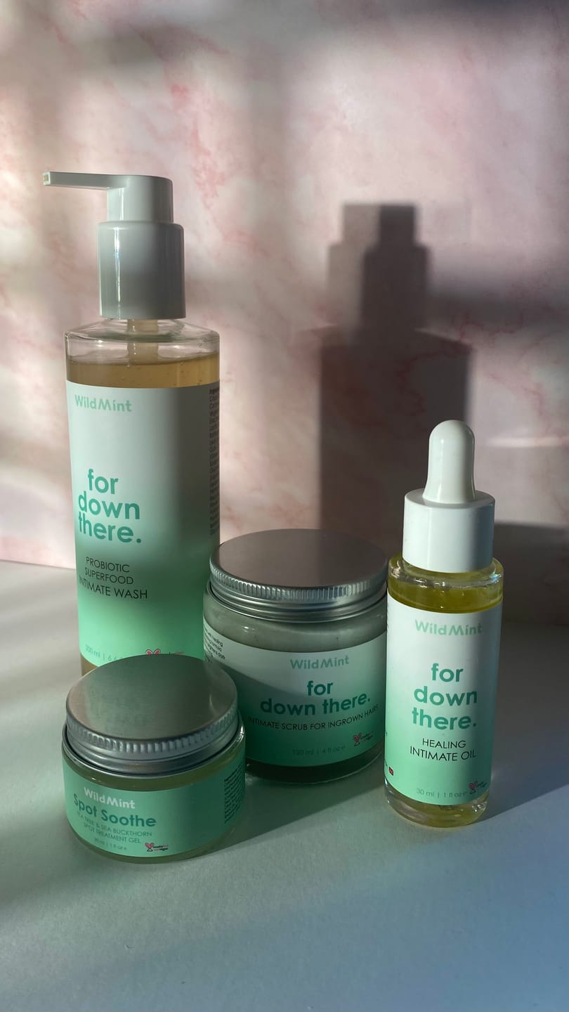 Customer photo review of Superfood Intimate Care Kit
