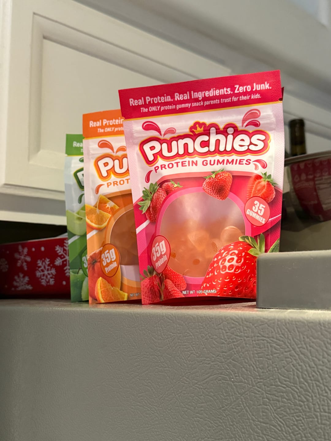 Customer photo review of Protein Gummies for Kids