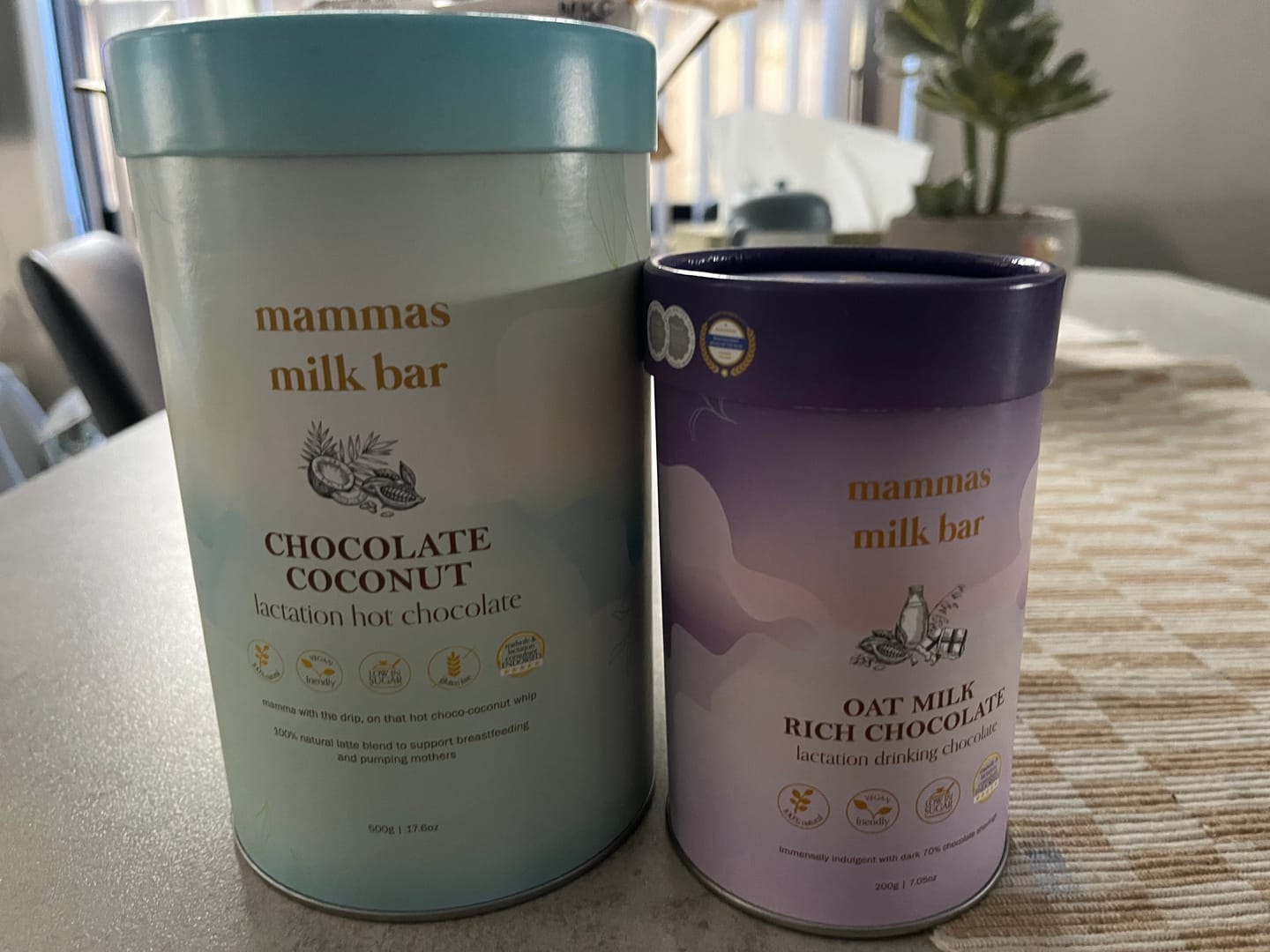 Customer photo review of *NEW* Lactation Oat Milk Rich Chocolate