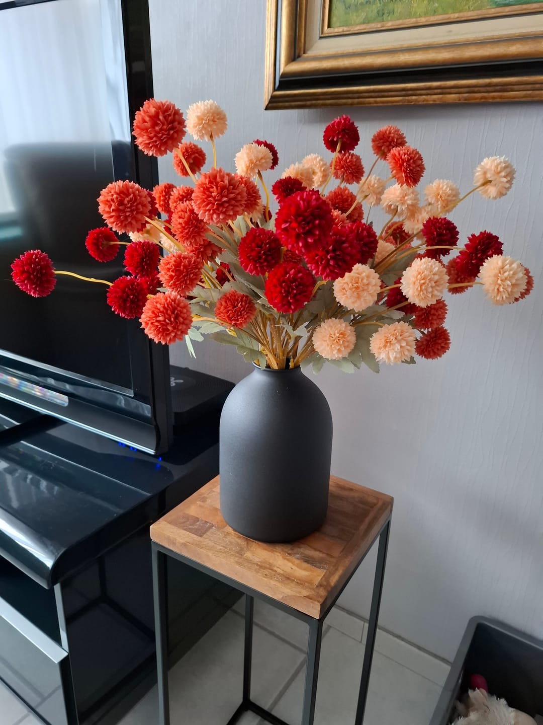 Customer photo review of Zijden Kiku Bloemen - Mix