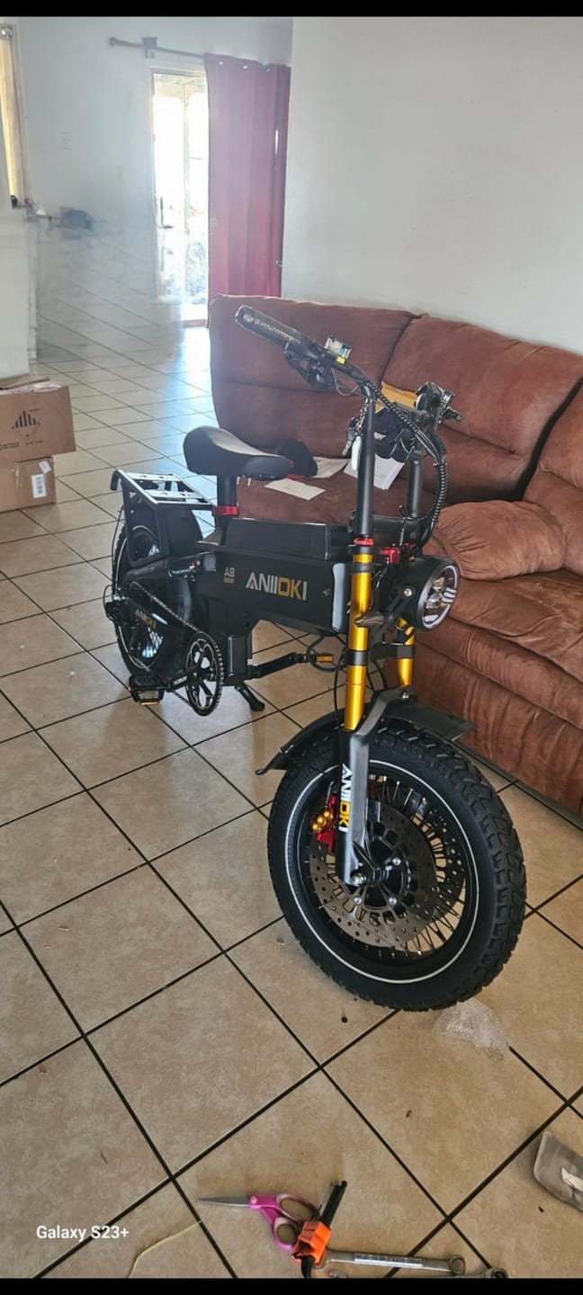 Customer photo review of A8 Pro Max 60V Dual Motor 3.0 Ebike