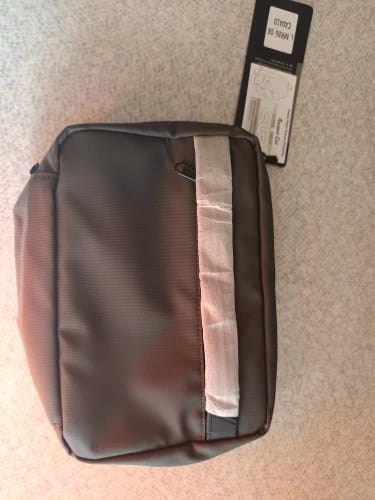Customer photo review of Compact Size and Large Capacity Multi-Layer Paged Washbag
