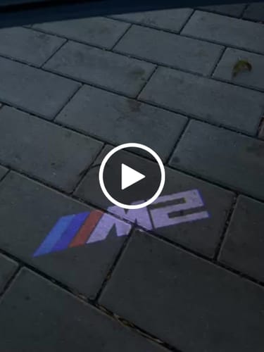 Customer video review of BMW G SERIES DOOR LIGHTS