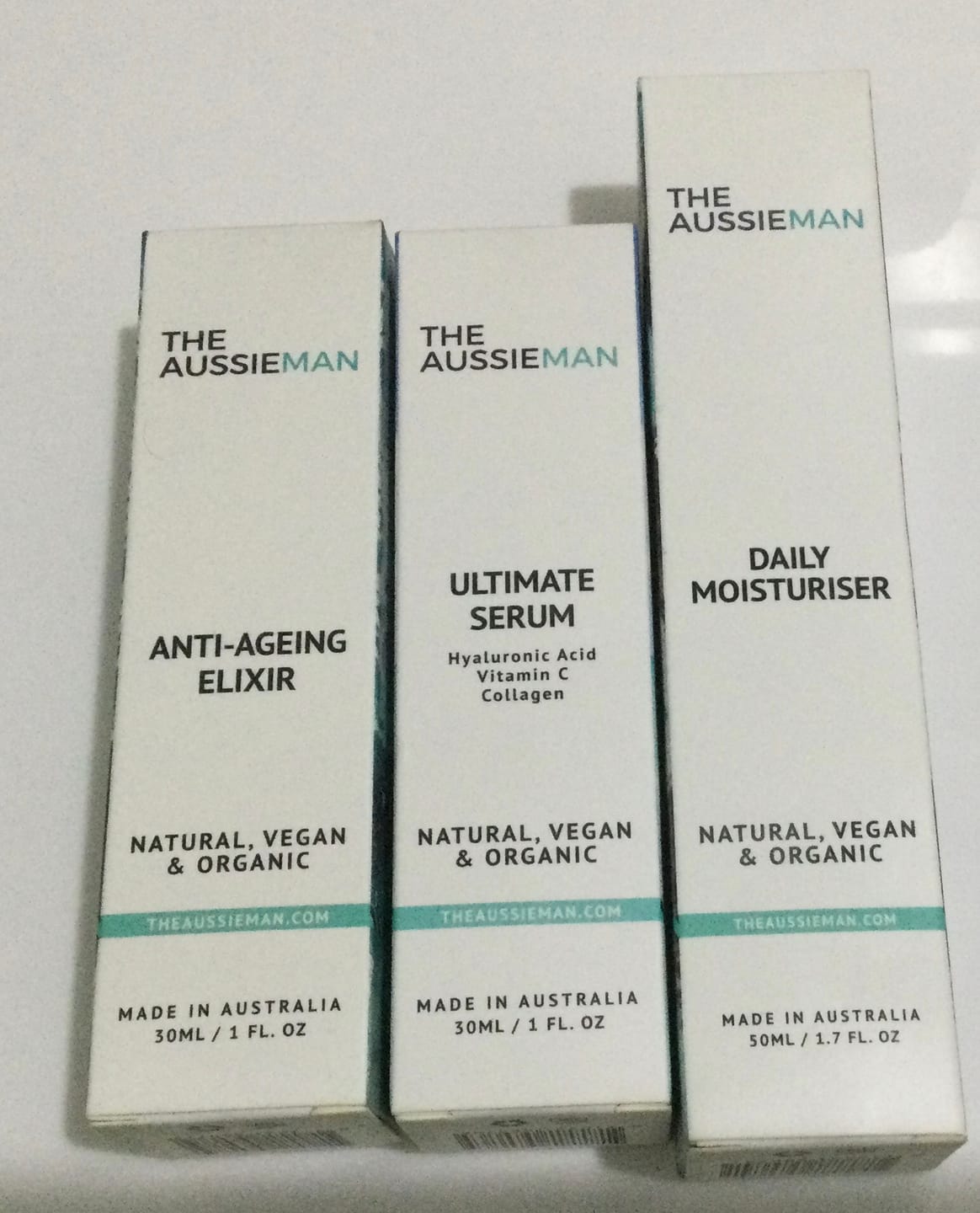 Customer photo review of Daily Moisturiser 50ml