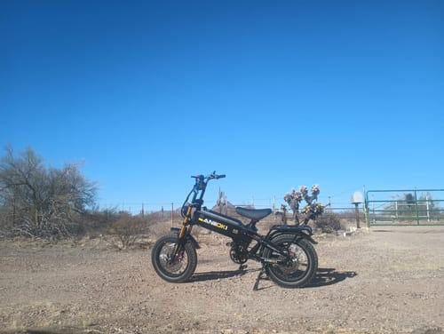 Customer photo review of A8 Pro Max 60V Dual Motor 3.0 Ebike