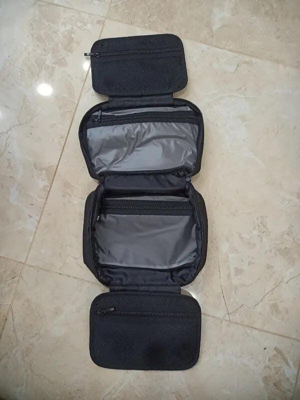 Customer photo review of Compact Size and Large Capacity Multi-Layer Paged Washbag