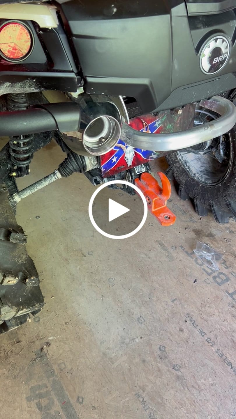 Customer video review of RPM Can-Am Outlander Sport Muffler 2013-2024 1000R/800R/650/570/500