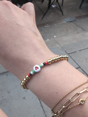 Customer photo review of Palestine Bracelet