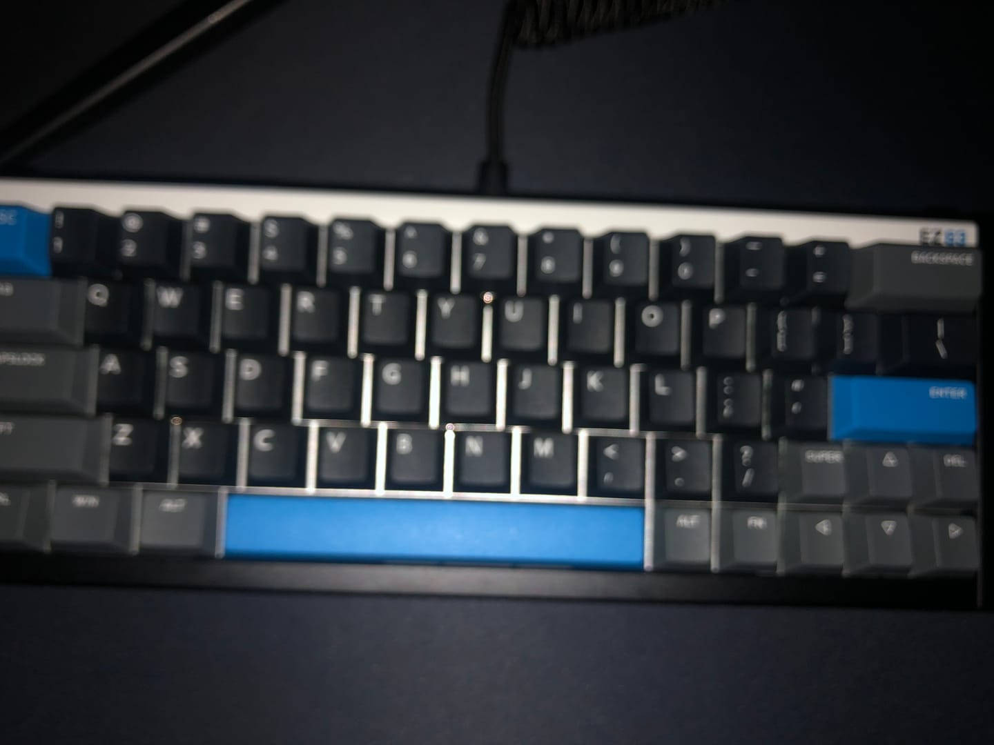 Customer photo review of IQUNIX EZ60/EZ63 Magnetic Switch Gaming HE Keyboard