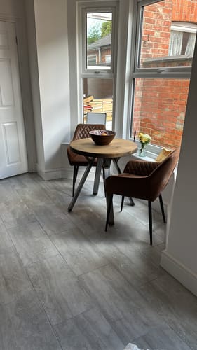 Customer photo review of Round Dining Table