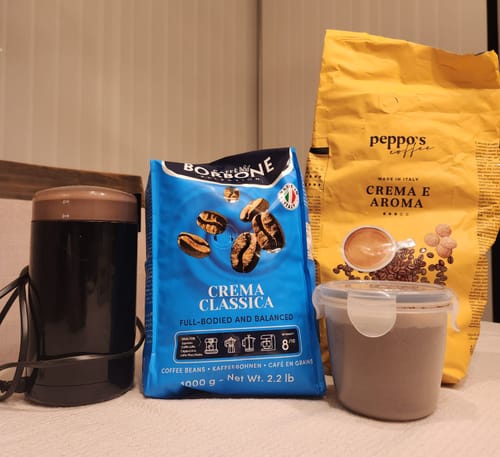 Customer photo review of Borbone Crema Classica 1kg Grano Entero