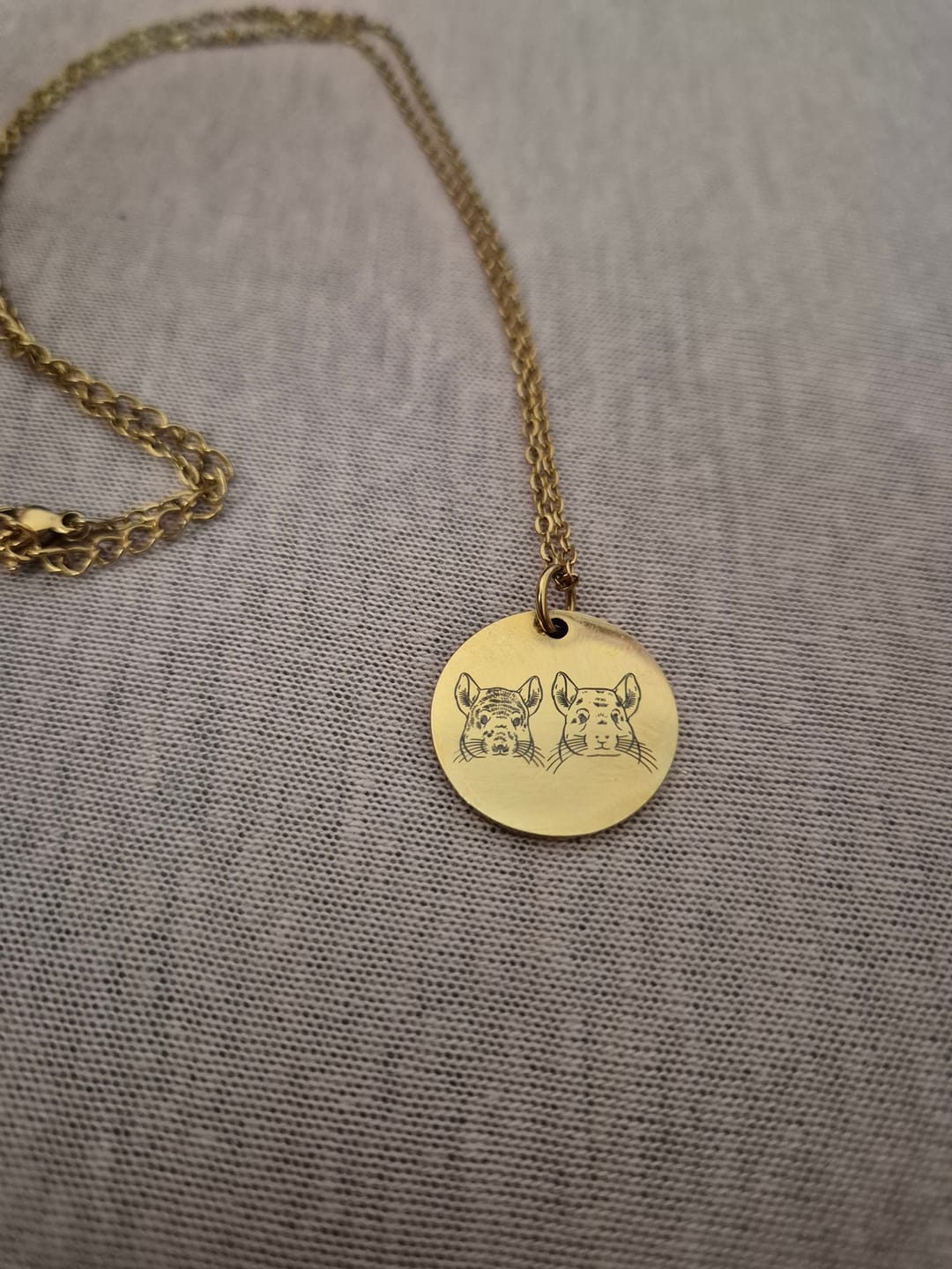 Customer photo review of Rückseitengravur
