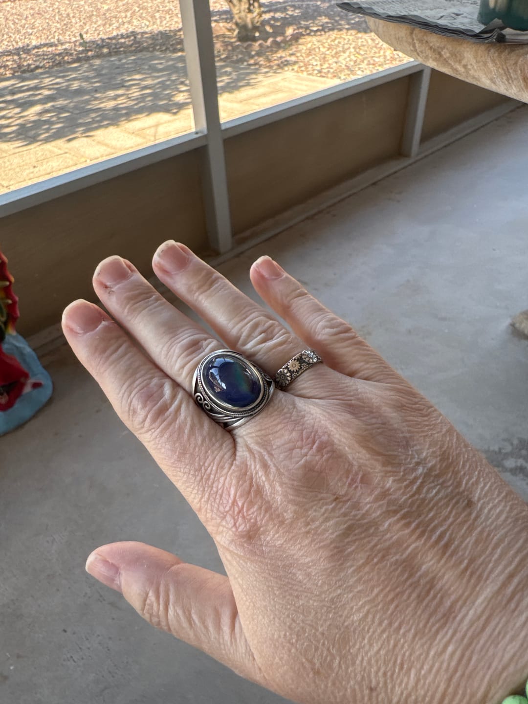 Customer photo review of New-Age Mood Ring