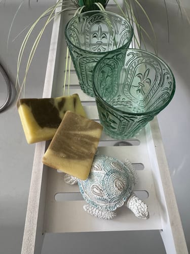 Customer photo review of Aloe Vera mit Zitronengras und Pfefferminze (Kühlend & erfrischend)