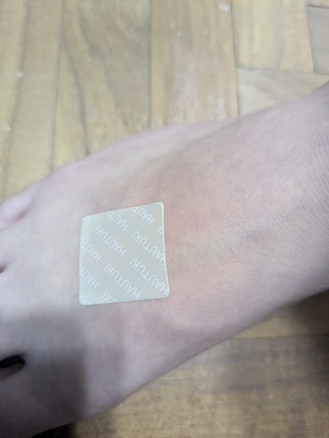 Customer photo review of HAUTUKI Growth Support Patch