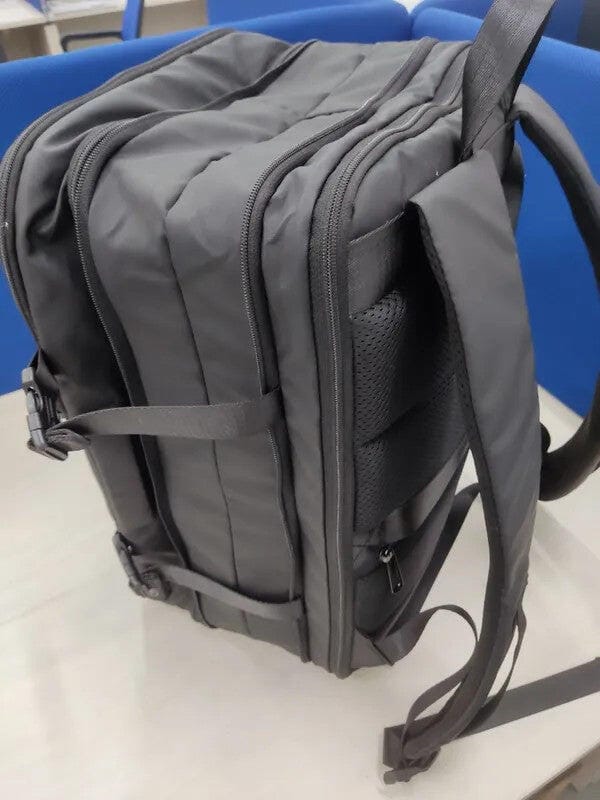Customer photo review of Pathrato: Multi-layered Compartments With Minimalistic Design Backpacks