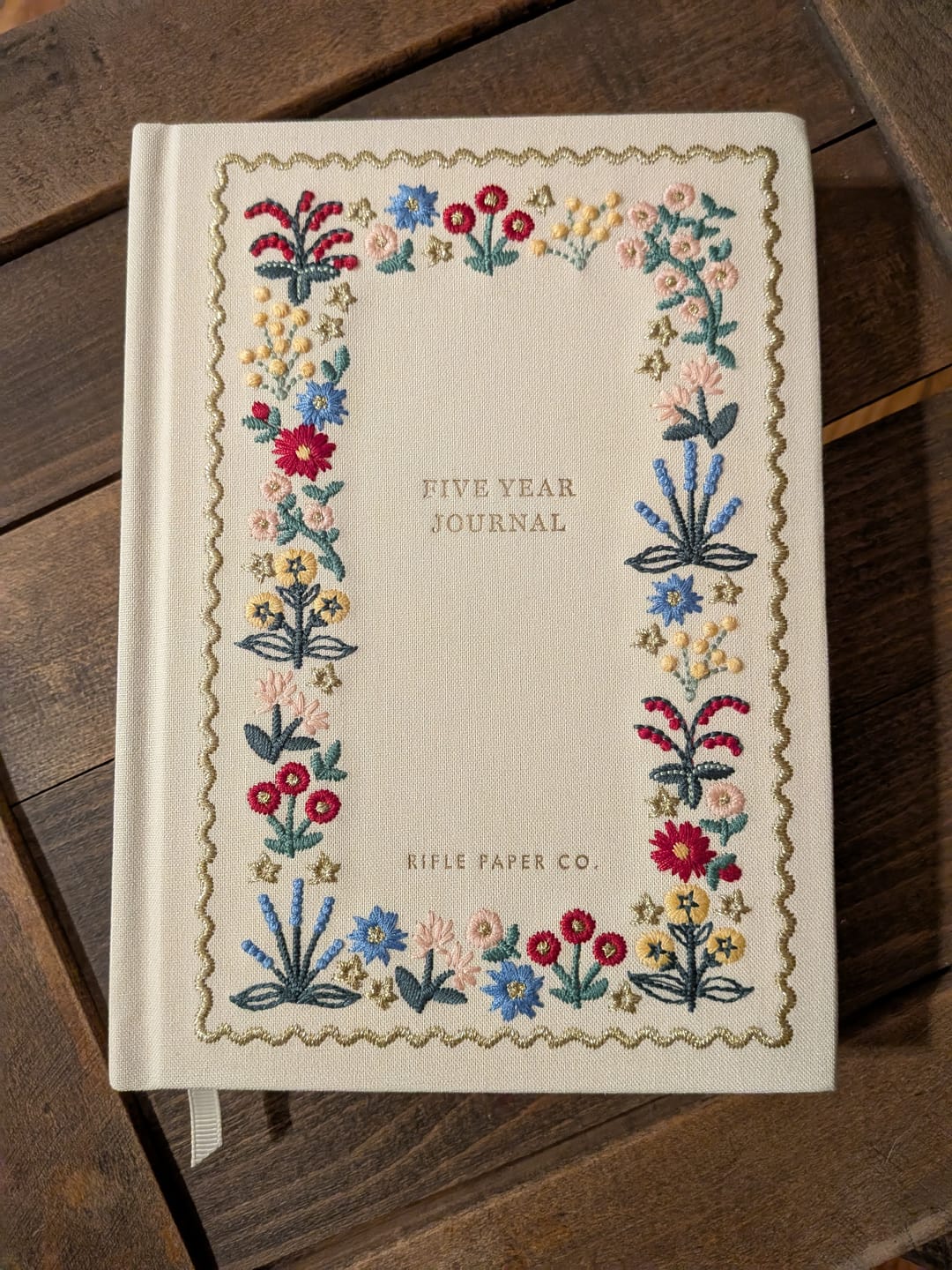 Customer photo review of Wildwood Five-Year Journal