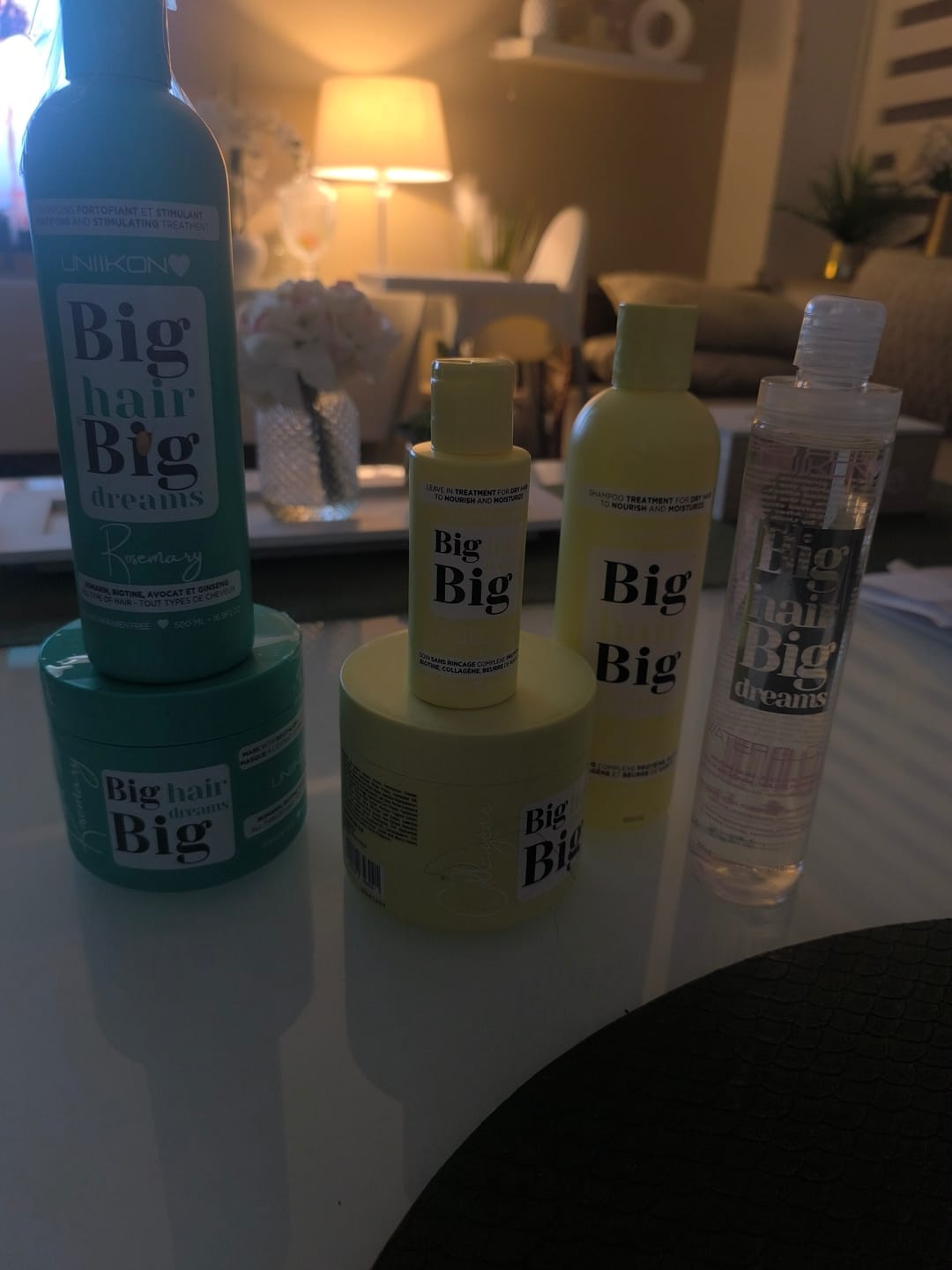 Customer photo review of WATER GLOSS Eau Lamellaire Miraculeuse 300ml
