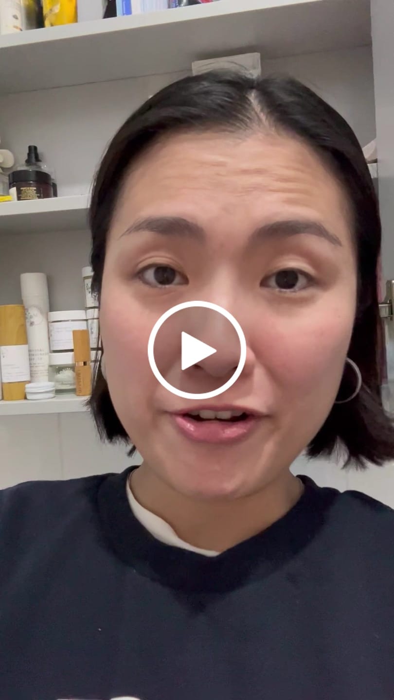 Customer video review of Peptide + Probiotic Face Cream (New and Improved)