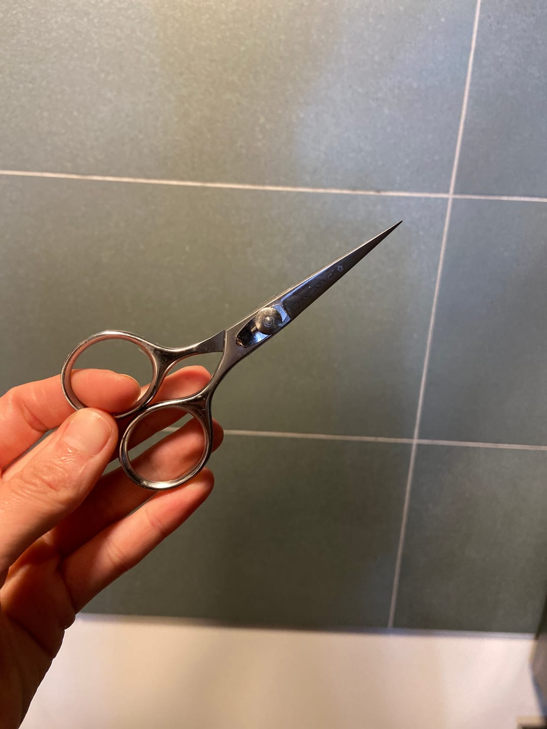 Customer photo review of SuperSharp Kitchen Scissors
