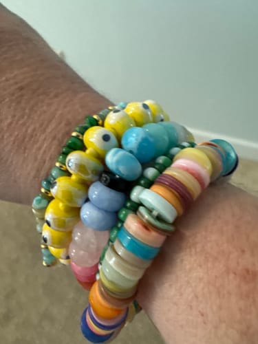 Customer photo review of Playa Bracelet Stack