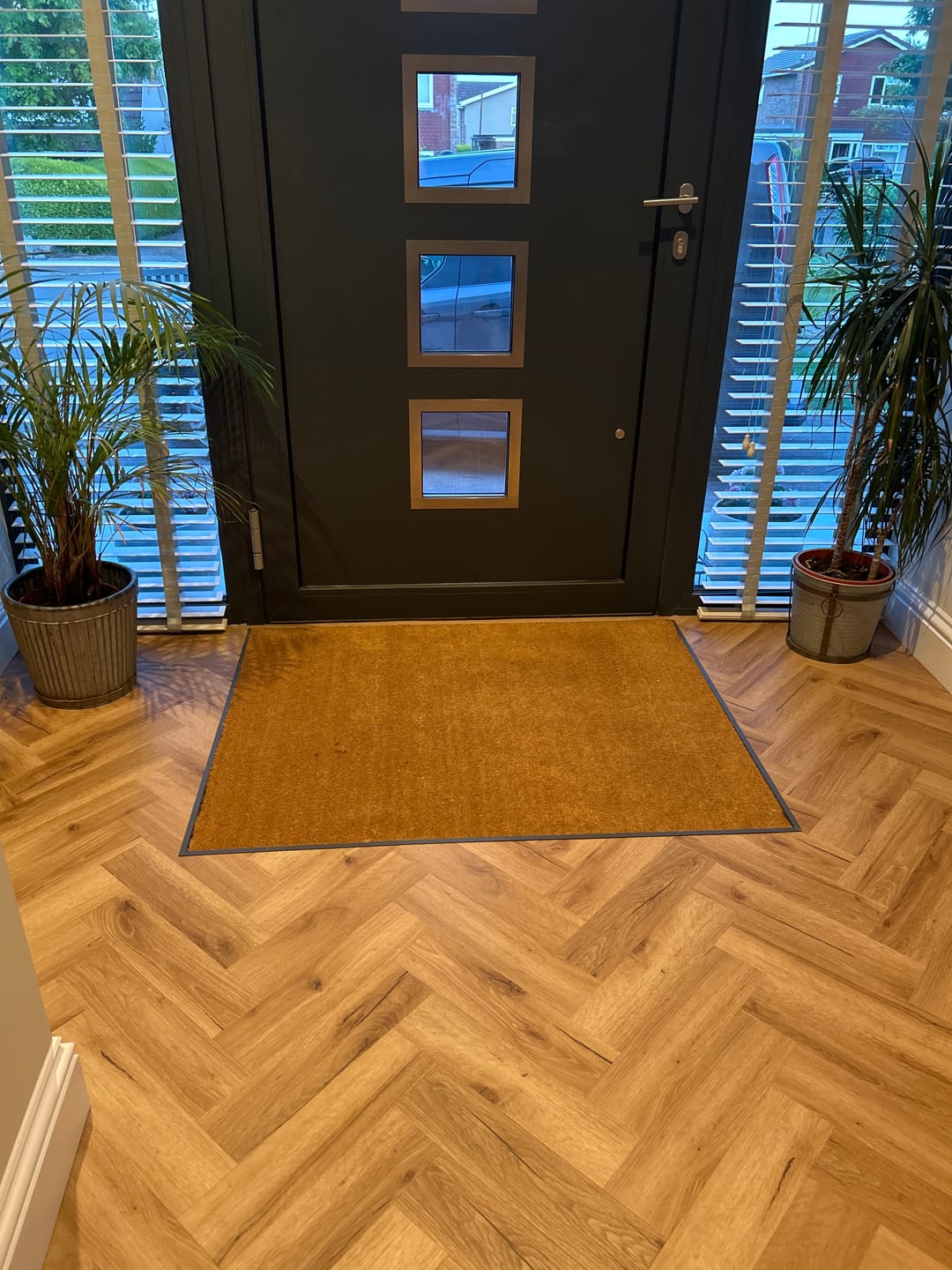 Customer photo review of Custom Size 17mm Coir Matting