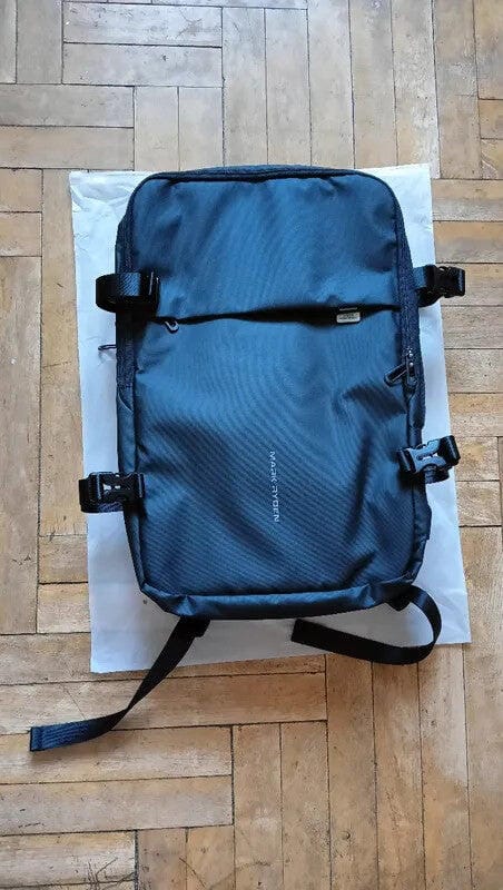 Customer photo review of Pathrato: Multi-layered Compartments With Minimalistic Design Backpacks