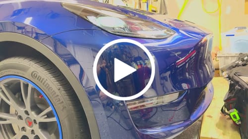 undefined review of Synth Front Sequential Sweeping Fog Lights & Blinkers V2 For Tesla Model Y 2021-2025 image 1 out of 1