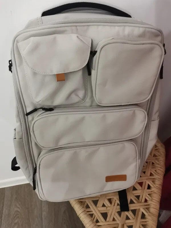 Customer photo review of VersaPack: Multifunctional Urban Commuter Backpack 17.3 inch Laptop