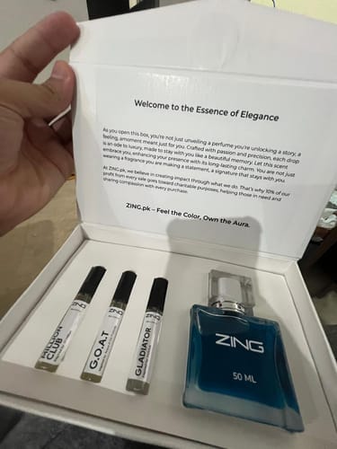 Customer photo review of Bleu De Zing – Improved Version