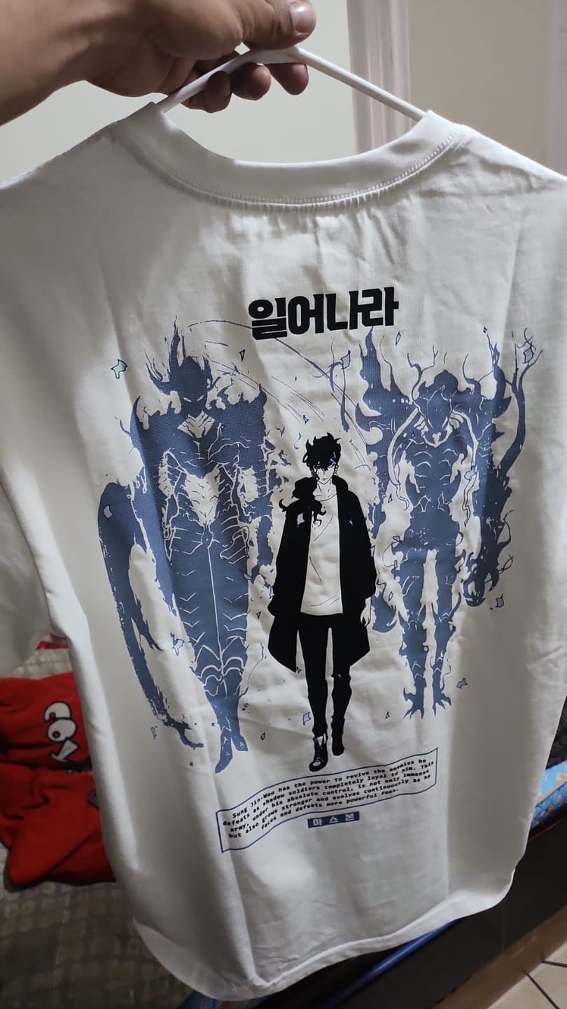 Customer photo review of Camisa Arise - Solo Leveling