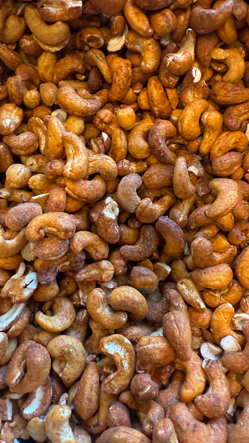 Customer photo review of Premium Jumbo Cashewkerne mit Käse Gewürz