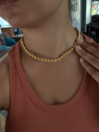 Customer photo review of Kapuanani Flatback Link Necklace (Pre-Order)