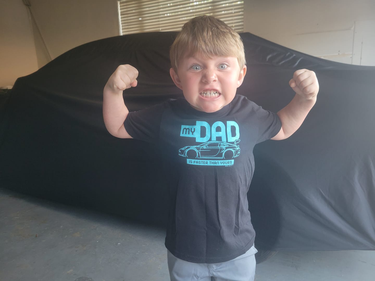 Customer photo review of 80Eighty® FastDad Shirt