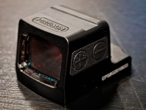 Customer photo review of Holosun EPS 2 MOA Green Dot Reflex Sight - Black (2024)