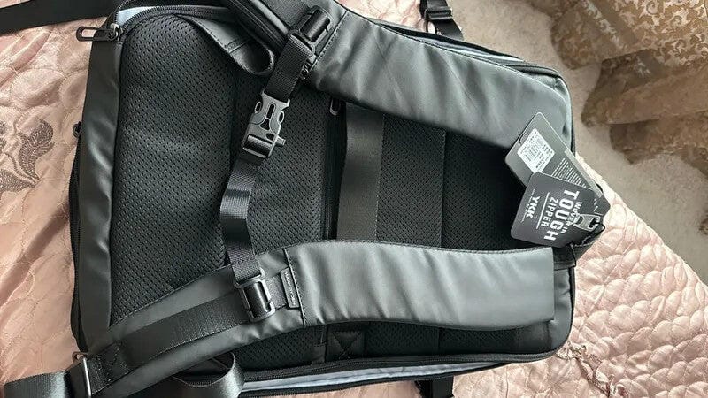 Customer photo review of Pathrato: Multi-layered Compartments With Minimalistic Design Backpacks