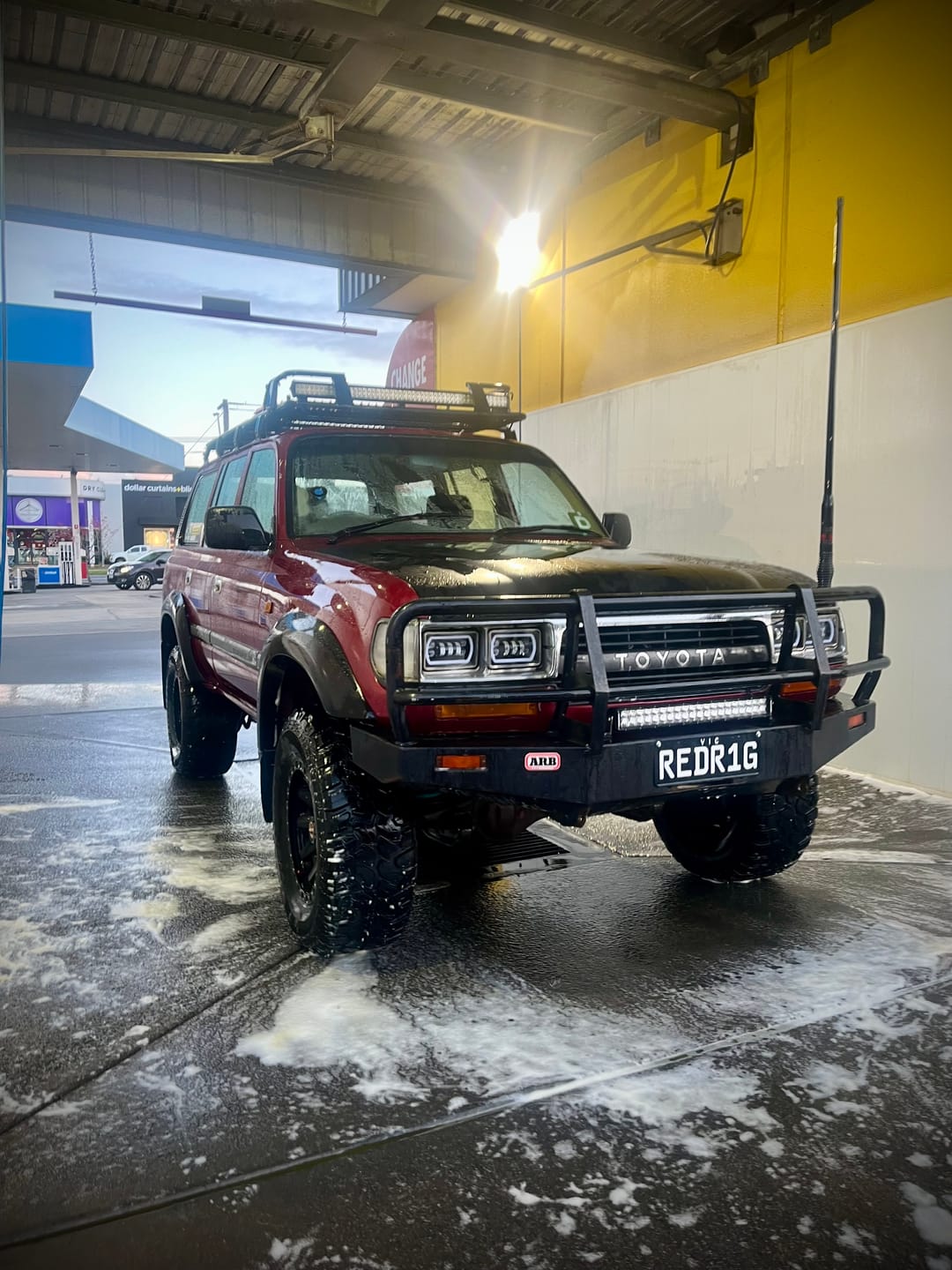 Customer photo review of 4X6" LED Colour Chasing Headlights