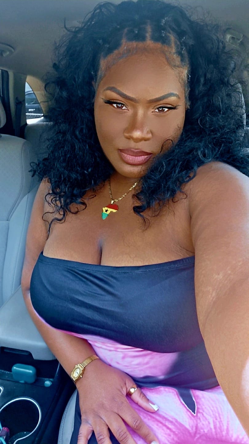 Customer photo review of Outre Quick Weave Half Wig AMBER