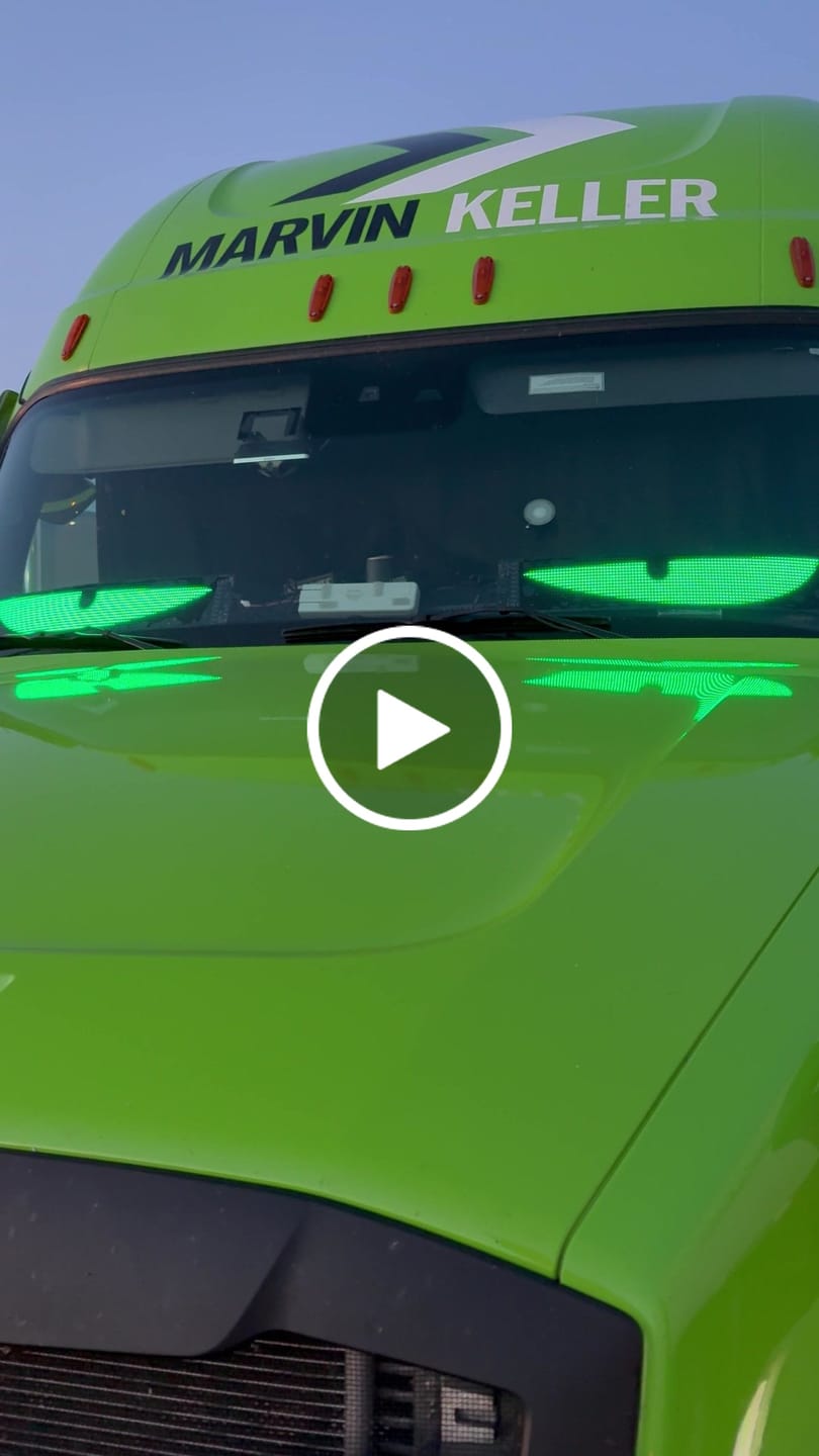 Customer video review of LED Windshield Eyes - Transform Your Truck Into a Beast