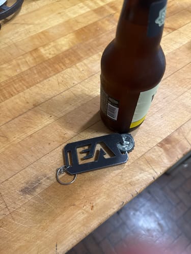 Customer photo review of BOTTLE KEYCHAIN