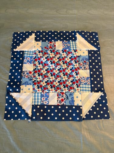 Customer photo review of Mrs Quilty Subscription Box