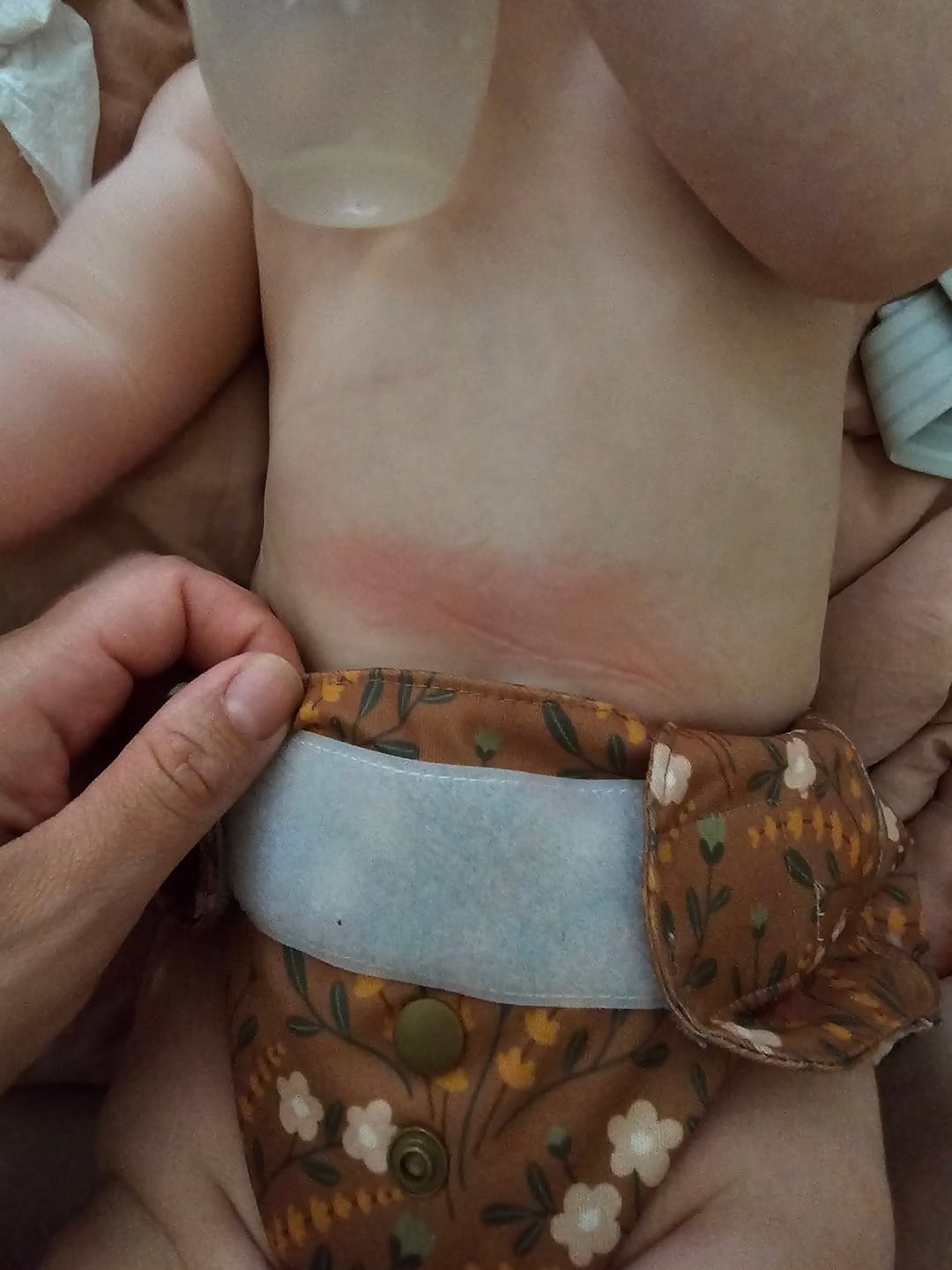 Customer photo review of Luxe Pocket Cloth Diaper with Dual Inner Gussets and Athletic Wicking Jersey