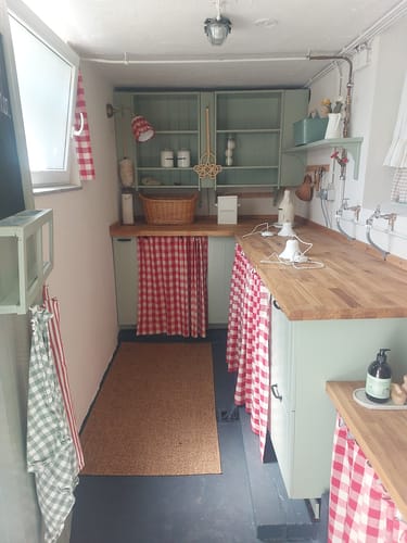 Customer photo review of Färg till Stensund Ljusgrön