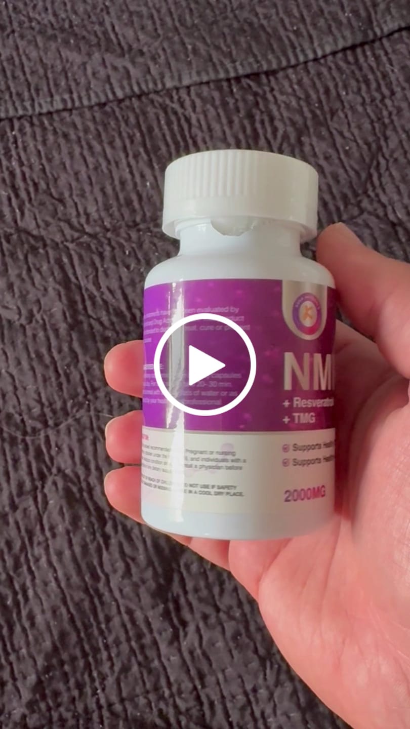 Customer video review of NMN Complex 2000mg