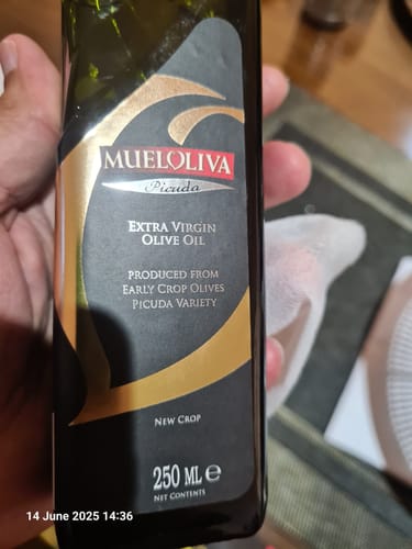 Customer photo review of Picuda Extra Virgin Olive Oil