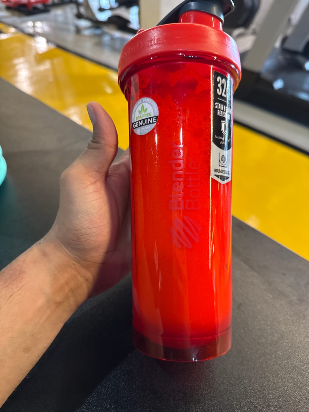 Customer photo review of [500g Tub - 20 Servings] FRUIT JUICE PROTEIN - STRAWBERRY LEMON