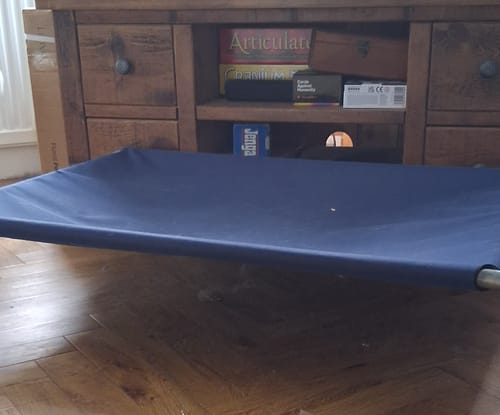 Deborah R. review of Navy Canvas Cover image 1 out of 1